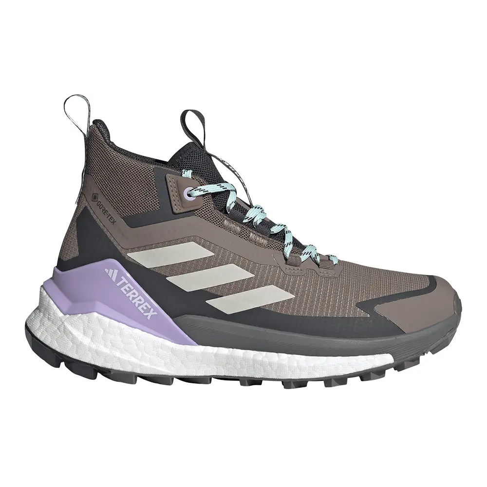 adidas Womens Terrex Free Hiker 2.0 Gore-Tex Hiking Hiking Sneakers Shoes - Brown