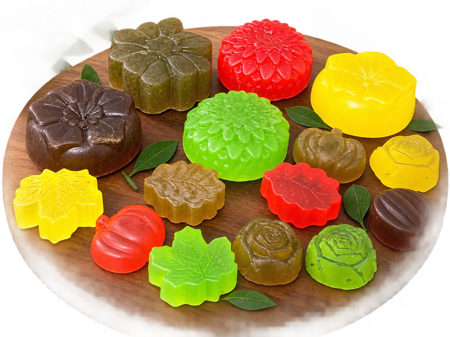 FERAKEN Handmade Bar Soap – Aloe Vera, Honey, Turmeric, Grape & Strawberry – 100g