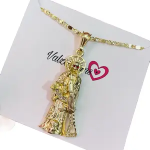 Santísima Protección Pendent Necklace