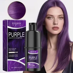 Purple Shampoo for Hair Dye - Deep Clean & Even Color, Hydrating & Curly Hair Friendly, Suitable for All Hair Types
