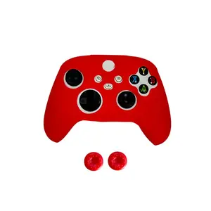 1PCS, XBOX series X controller silicone protective cover, suitable for XBOX controller, +2 button caps, non-slip and anti-fall, game handle accessories, Console Accessory, enhance the gaming experience