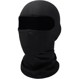 Black Ski Mask for Men Balaclava,Summer Cooling  Gaiter UV Protector  Ski Scarf for Men/Women  mask