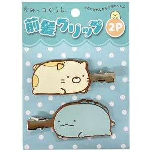 Sumikko Gurashi Hair Clips Neko & Tokage San-X Original