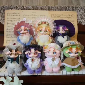 Plush Blind Box， Plush Figure Toys 1PC (1 of 7 Possible Styles) Victorian Sheep Series Birthday Gifts ,Cute Figures ,Collectible Toys, Soft Anime Plushies for Girls  blind box baby three blind box mystery box blind boxes mystery toys blind box plush