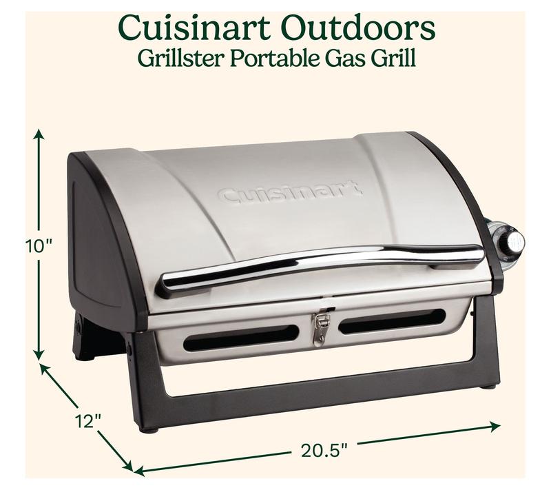 Cuisinart Grillster 8,000 BTU Portable Gas Grill