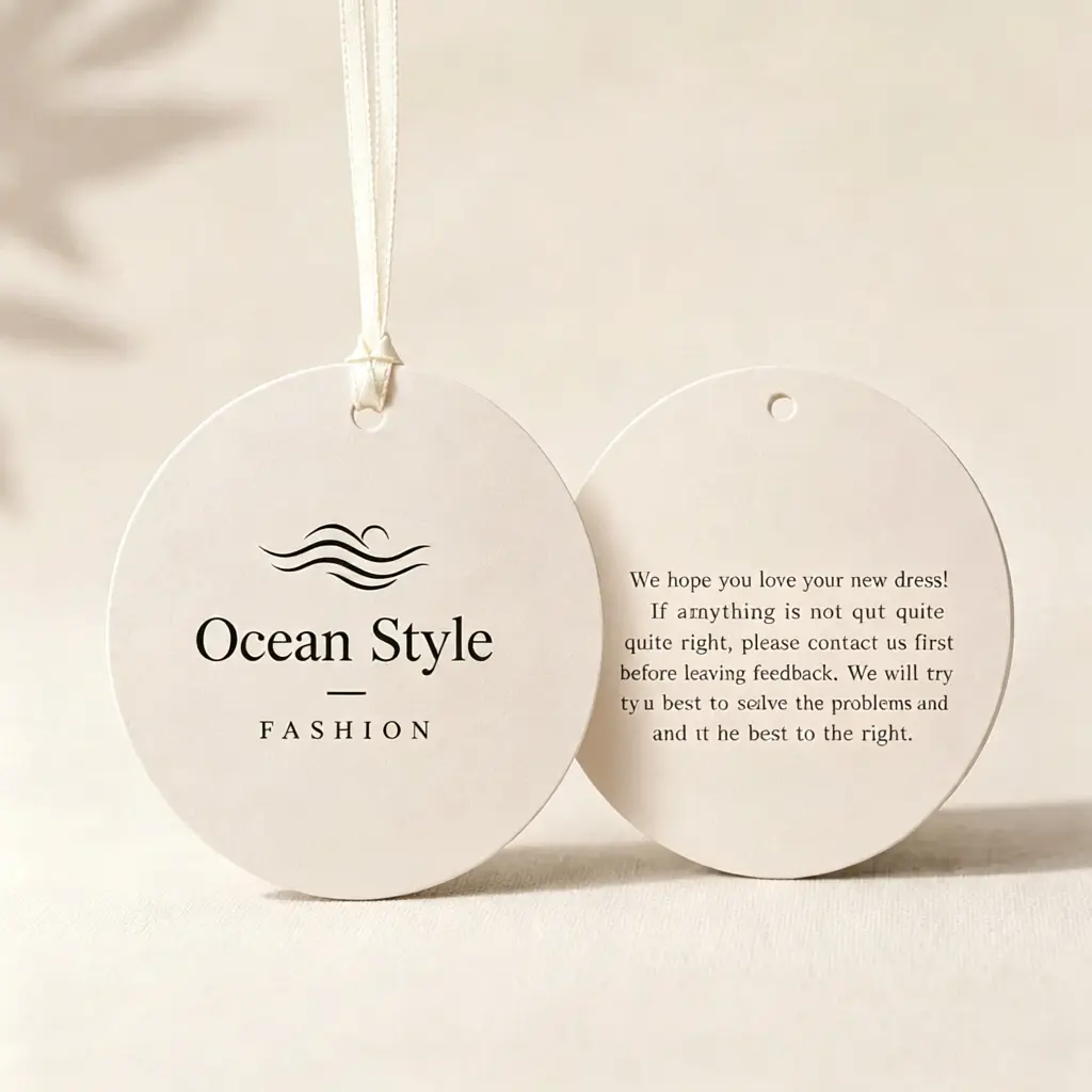 Ocean Style Aroma Paper Hanging Perfume Card For Closet & Car