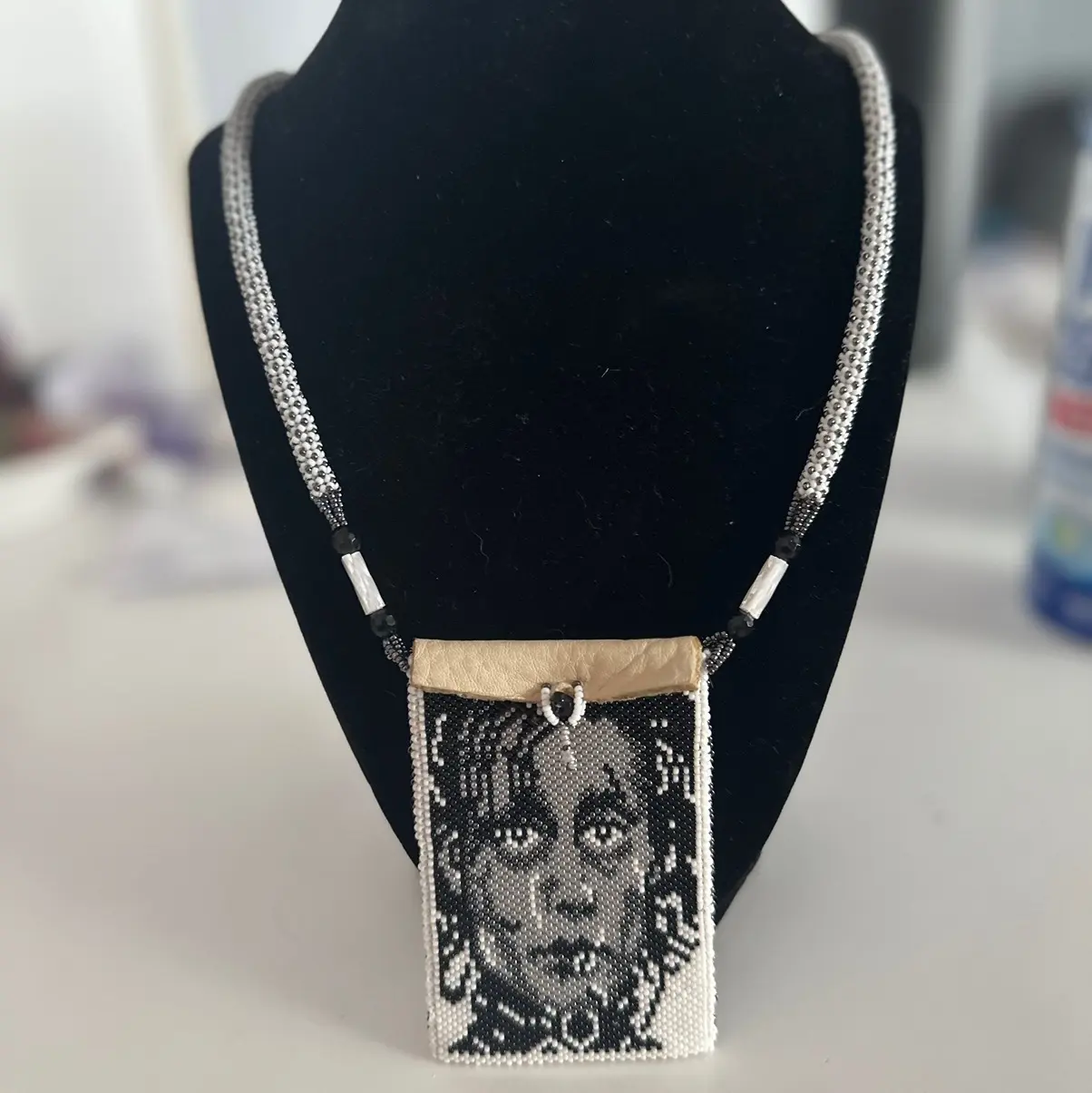 Edward scissorhands necklace pouch