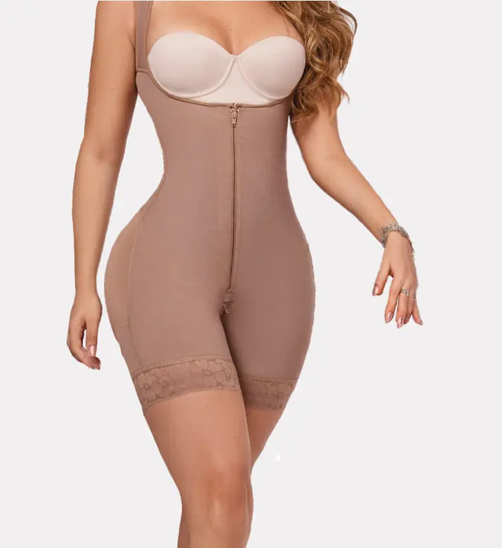 Faja JAMAICA No cambio Venta Final C Cocoa 100% Shapewear Womenswear Bodysuit Adjustable Seamless Faja JAMAICA No cambio Venta Final C Cocoa 100% Shapewear Womenswear Bodysuit Adjustable Seamless