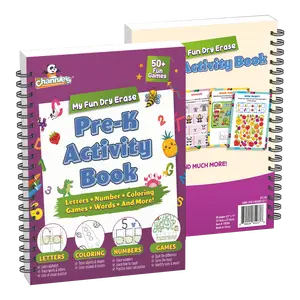 My Fun Dry Erase Pre-K Activity Workbook-ABC, Games, & Fun Activities
