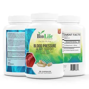 Biolife CoQ10 200 mg Supplement - Heart Health & Blood Pressure Support - Coenzyme Q10 Ubiquinone Capsules for Cardiovascular & Blood Circulation Flow - 30 Count