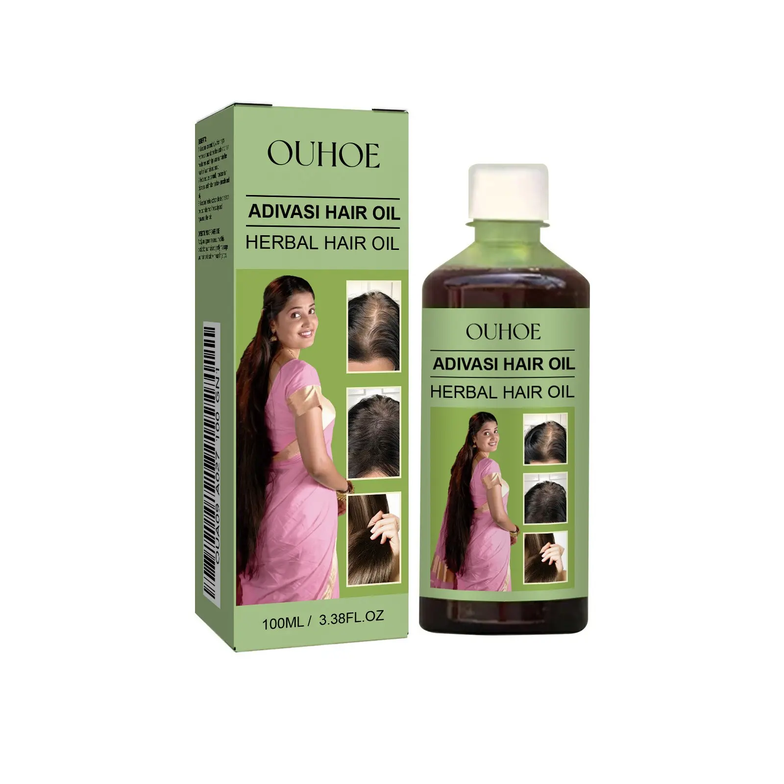 Rosemary herbal hair care essential oil, containing castor oil and vitamin E, gently replenishes and moisturizes, nourishes, softens, and strengthens hair, providing lightweight care and hair care oil, Hair moisturizing treatment, Haircare Oil