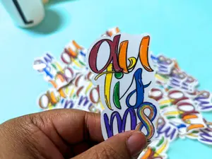 Autism Graffiti Sticker – Waterproof Vinyl Neurodiversity Decal