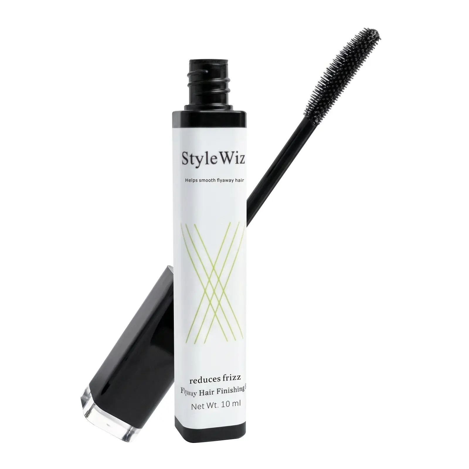 Frizz & Flyaways Hair Wand | Instant Smooth, Mess-Free Travel-Size Styling, 0.34 FL.OZ (1 Pack)