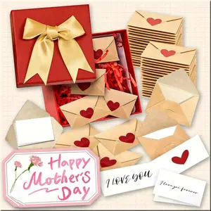 DIY Love Notes Gifts Box -Cute Open When Letters & Mini Envelopes -Unique Long Distance Gift for Him Boyfriend Father's Day Gifts Anniversary Graduation Wedding Birthday Mother's Day petlovers