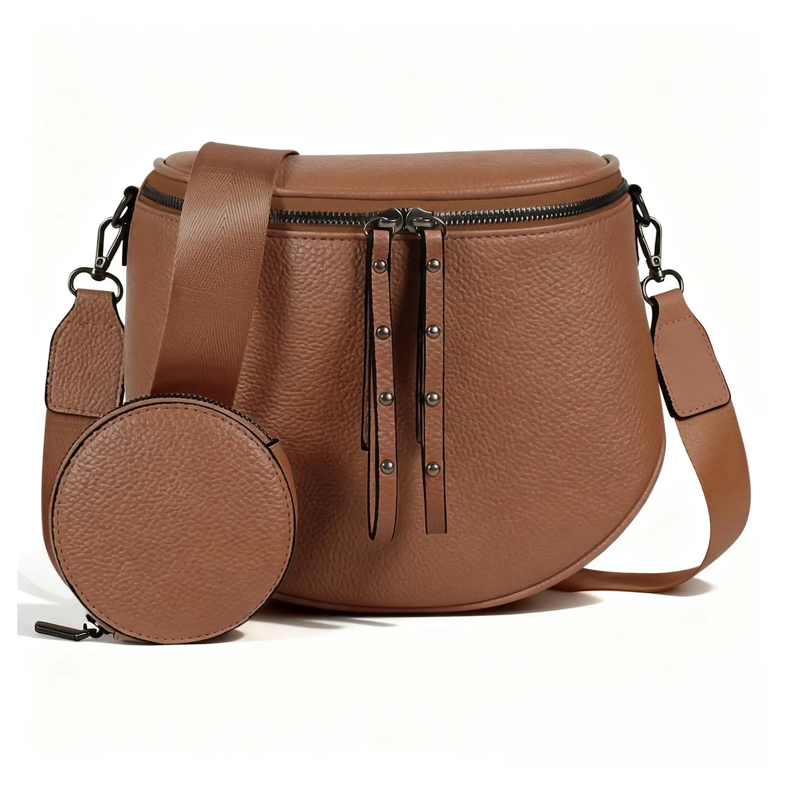 Women’s Waterproof Crossbody Bag - High-Capacity, Lightweight Shoulder Bag with Adjustable Strap, Coin Pouch, Ideal for Travel, Daily Use, Mother’s Day Gift