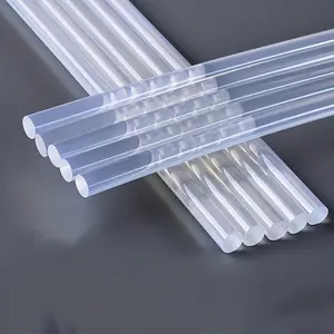 30-pack, transparent hot melt glue sticks, high-viscosity glue sticks, hot glue sticks, 7mm diameter, 150mm length.