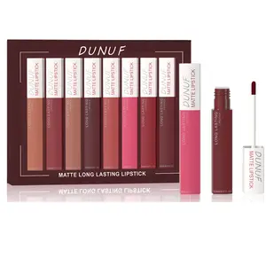 Long-Lasting Lip Gloss Set, 8 Colors Available, Perfect for All Skin Tones, Ideal Gift for Women & Girls, Enhance Your Makeup Routine
