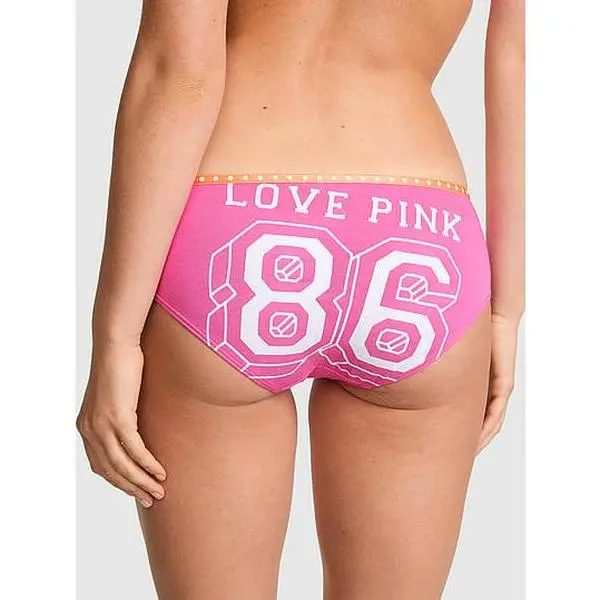 PINK Logo Cotton Hiphugger Panty