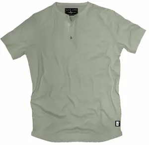 Raglan Henley | 100% Pima Cotton - Greenpoint