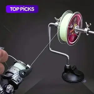 Durable Aluminum Fishing Line Winder, Modern Portable Winder for Outdoor and Indoor Anglers, Fishing Accessories