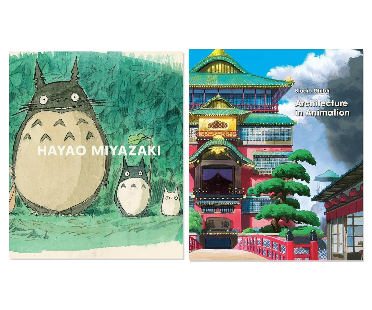 Studio Ghibli Art & Architecture 2-Book Collection - Hardcover