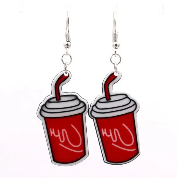 Soda Cup Earrings