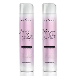 Arlena Wig Shampoo and Conditioner Set - Suitable for Synthetic Wigs, Extensions, and Human Hair Wigs - Chemical-Free Formula - Prolongs Wig Life