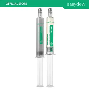 [Easydew] EGF Dual Care Set - Easydew Mela EGF Exfoliating Peeling Ampoule & DW-EGF Melatoning Ampoule (EGF-1X or 3X or 5X) - Official Product 99% Pure EGF Peptide Hydrating Serum for Uneven Skin, Visible Spots, Pore Build Up & Skin Barrier Repair