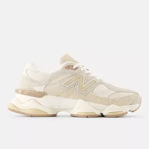 New Balance 9060 Bisque Sea Salt Retro-Modern Flair Round Toe Laces All Seasons Comfortable Responsive Trendy Versatile Streetwear Essential for Men and Women