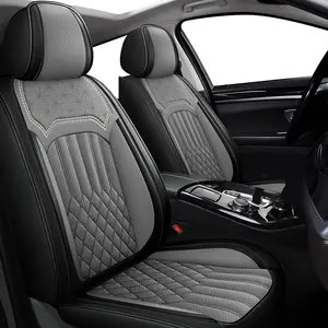 Faux Leather Full Set Car Seat Cushions - Waterproof Automotive Covers for 2021-2025 Trailblazer, Easy Install for 2/5 Passenger Vehicles, Seat Protectors