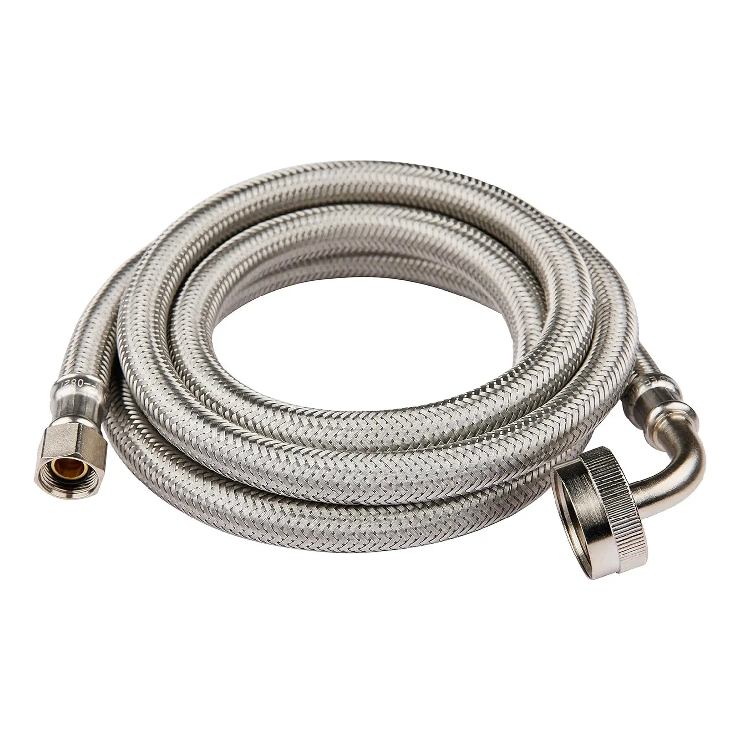 10-Pack 4ft Dishwasher Hose, with 90-Degree 3/4" FGH Elbow Water Supply Line, Premium Braided Stainless Steel, Lead Free