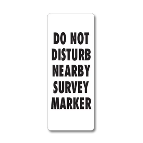 Do Not Disturb Clip-On Survey Marker Sign, Home Decor Wall Plaque for Home Supplies