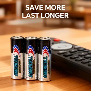 Available in packs of 4, 18 and 36, these non-rechargeable, single-use batteries deliver a stable 1.5V output and boast a 10-year shelf life. Ideal for home, office and outdoor use.