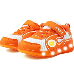 ZKA1 Light Up Shoes for Unisex Toddler Size 5 to Little Kid Size 13 Walking Running Tennis Casual Fashion Sport