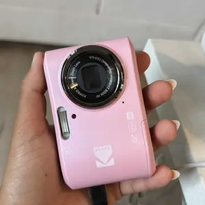 Kodak PixPro FZ45 Portable Friendly Zoom Digital Camera - 16MP, Adjustable Lens, Button-Operated, Pink, with Memory SD Card and Protective Case