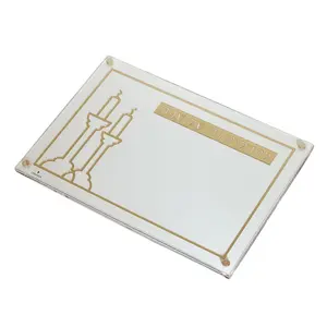 Lucite Laser Cut Hadlokas Neiros Tray