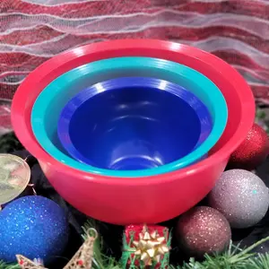 impression 3pc bowls with liquid, Airtight lids. lifetime warranty