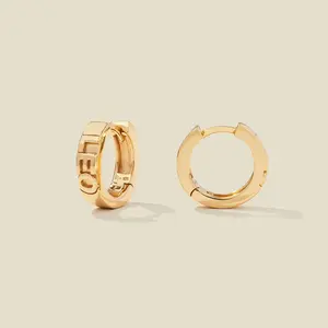 Leo Huggie Hoop Earrings | Final Sale