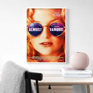 Almost Famous Poster, Movie Poster, Film Poster, Room Decoration Home Decoration Art Poster Frameless