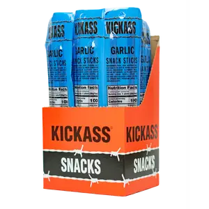Kickass Garlic Twin Pack Snack - 16CT Caddy