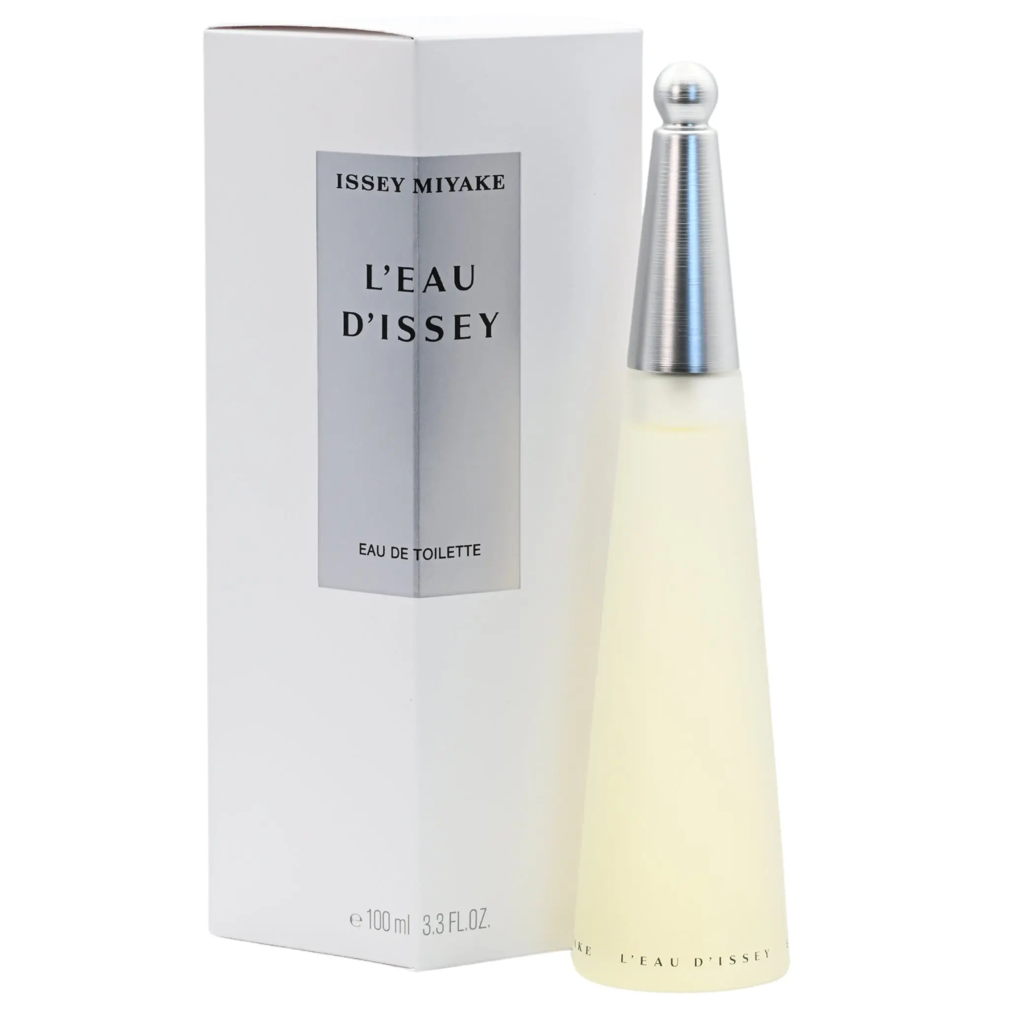 Issey Miyake L'EAU D'ISSEY Women's Eau de Toilette - 3.4oz Elegant Floral Fragrance, High-Quality Scent in Chic Amber Bottle, with Rose Scent, Lotus Notes, Aquatic Accord, Lily-Peony Blend, New In Box