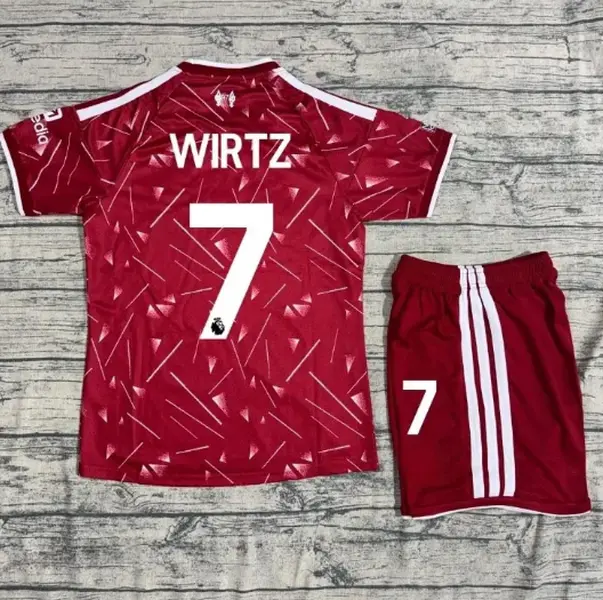 Liverpool No. 7 Florian Wirtz Football Jersey – Premium Breathable Soccer Shirt for Men & Women