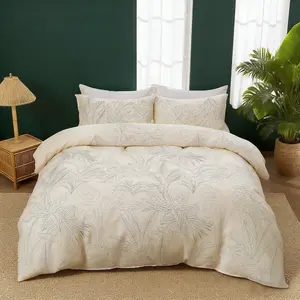 Colorful Super Soft Breathable Bedding Set, 2 Pillowcases + 1 Duvet Cover, Elegant Three-Piece Set for Bedroom and Guest Room