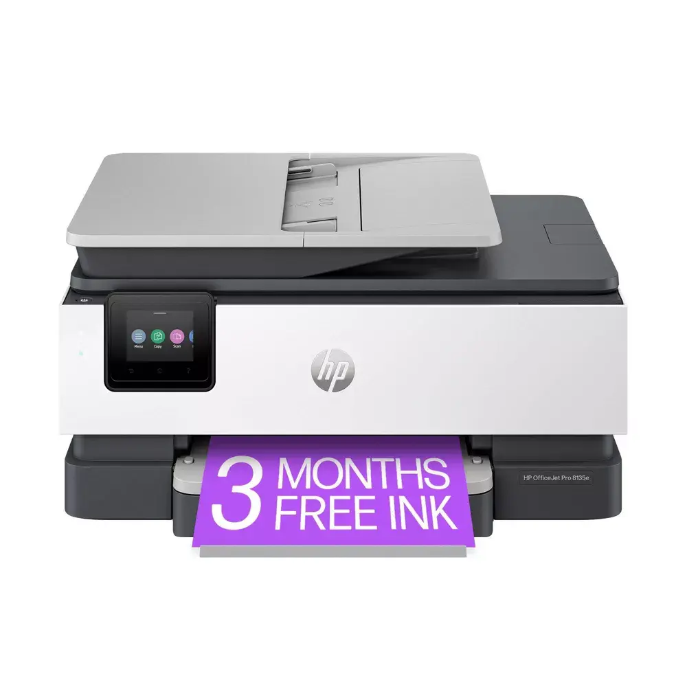 HP OfficeJet Pro 8135e Wireless All-in-One Color Printer Scanner Copier HP OfficeJet Pro 8135e Wireless All-in-One Color Printer Scanner Copier