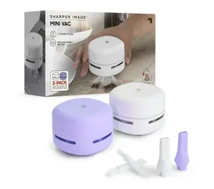 Sharper Image Set of 2 Quick Cleanup Mini Vacuums