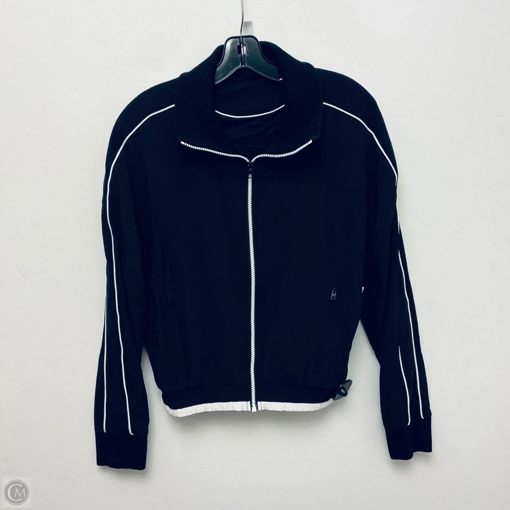 Athletic Jacket By Athleta In Black, Size: M
