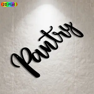 1pc Calligraphy "Family" Metal Wall Art, Heartwarming "Family" Statue Mural, Ideal Gift for New Year, Thanksgiving, Family Decor Enthusiasts,  Wall Sculptures, Perfect for Living Room Wall & Garden Fence, Charming Home Accent