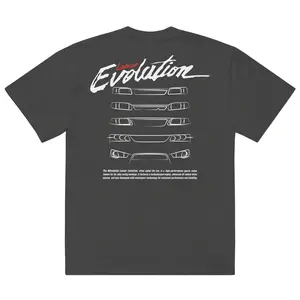 1992-2016 Lancer EVO Generations I through X JDM Shirt - Gift for Car Lovers T-Shirt Sweatshirt Hoodie 2 Sided