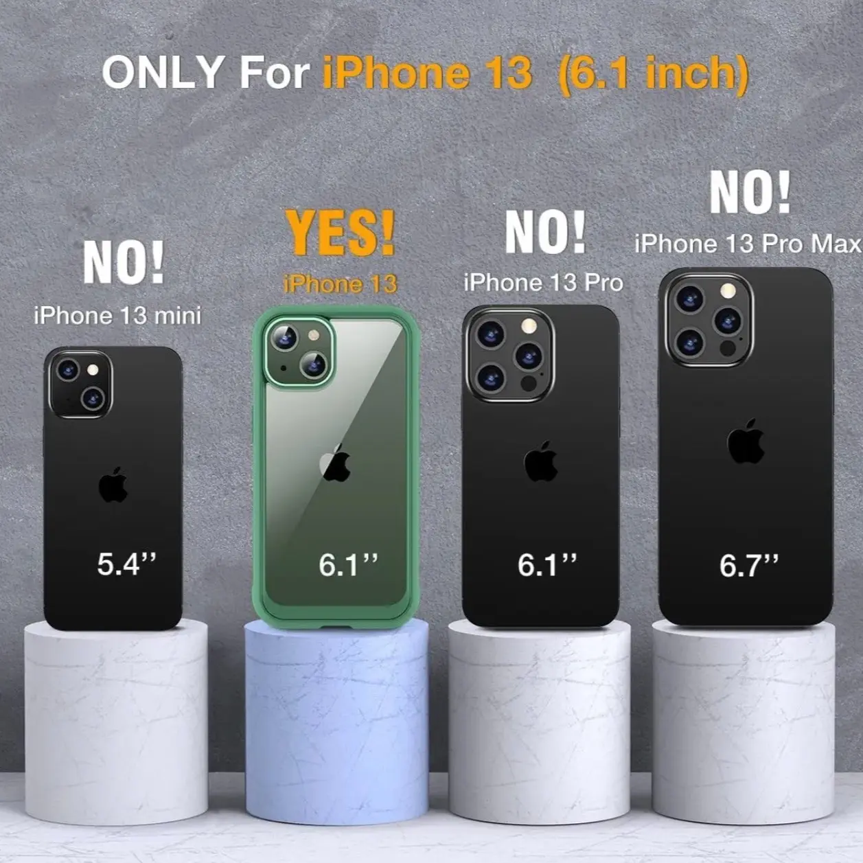 Miracase Compatible with iPhone 13 Case 6.1