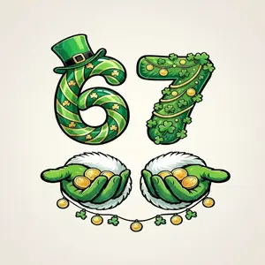 St. Patrick's Day 4-Pack Funny Meme Chest Logo Iron On Patches for Clothes Bags DTF Transfer Stickers Easy Iron On Decoration
